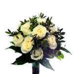 ramo-de-novia-bouquet de rosas blancas